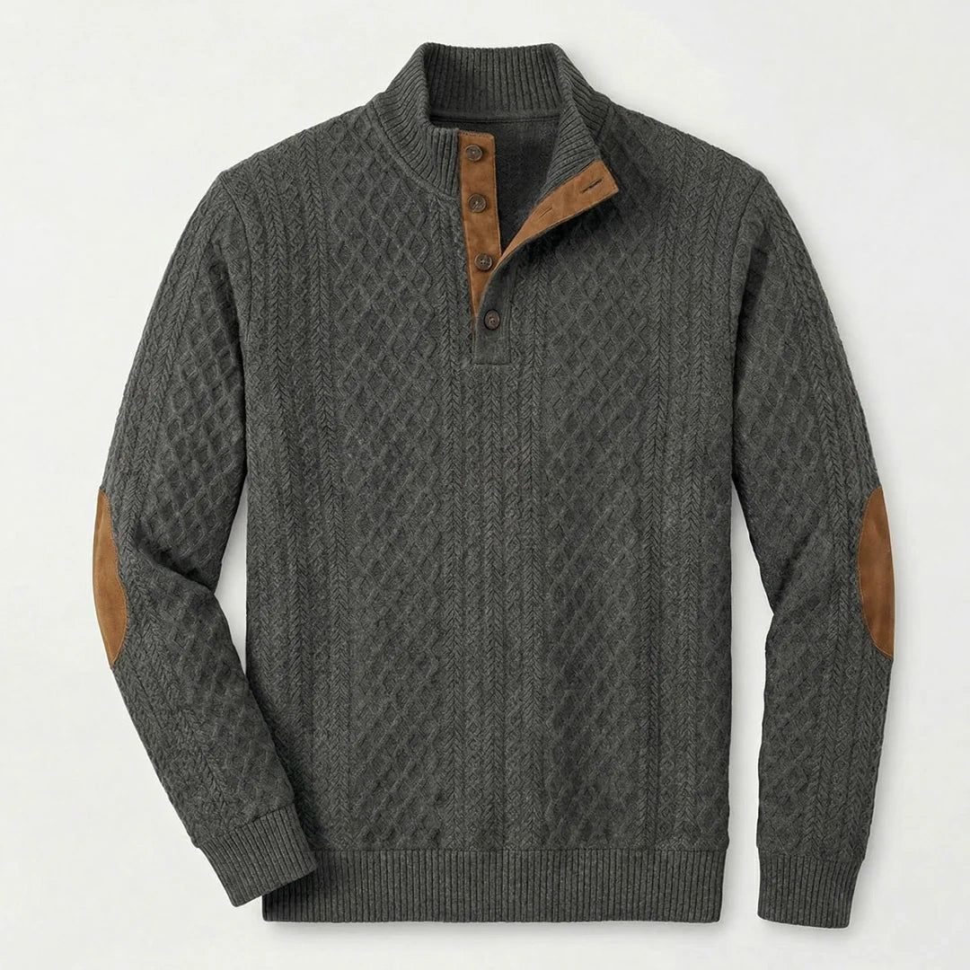 Crown - Men's Classic High Collar Pullover