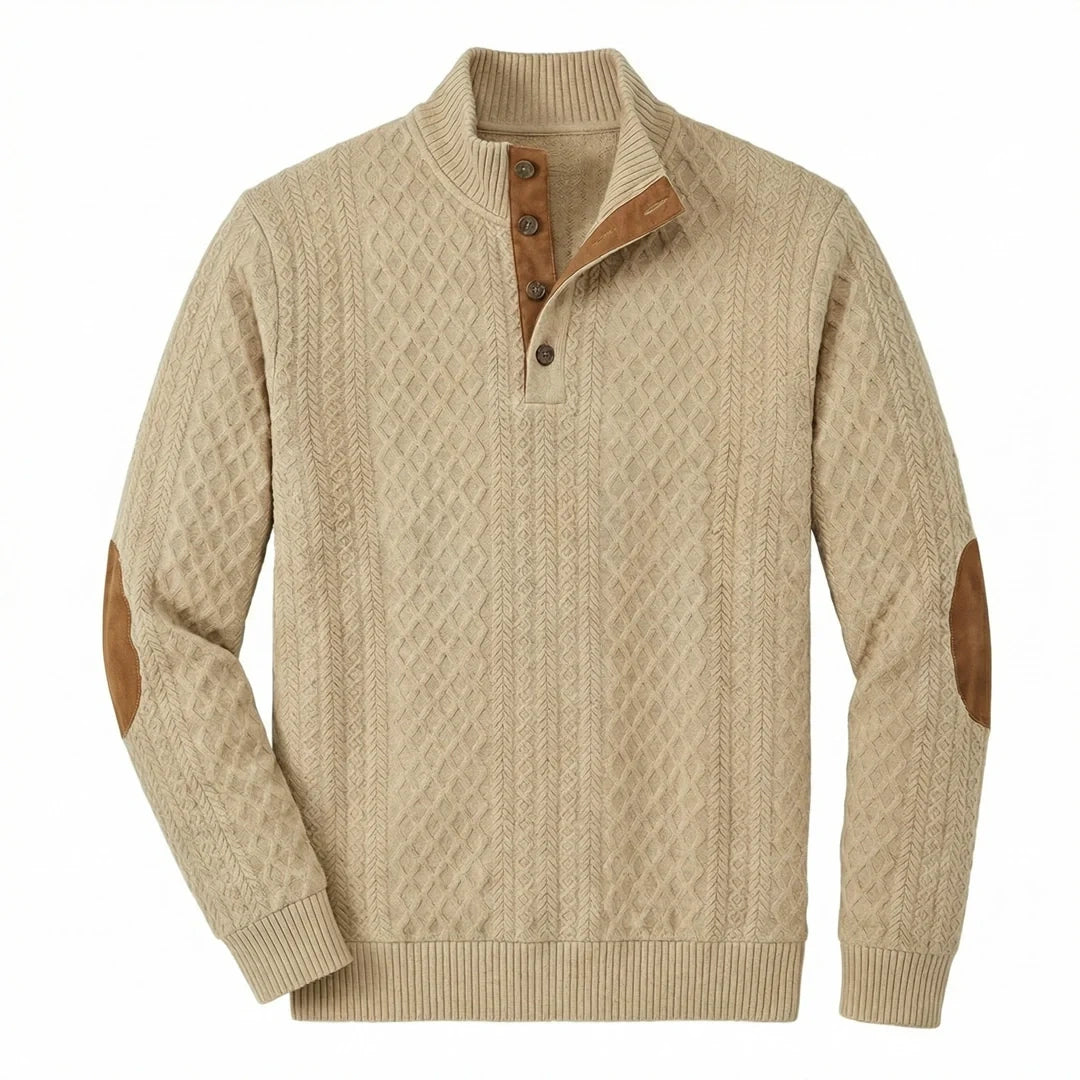 Crown - Men's Classic High Collar Pullover