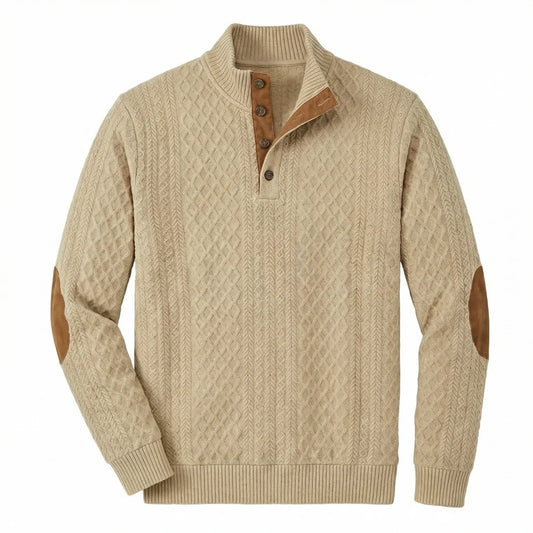 Crown - Men's Classic High Collar Pullover